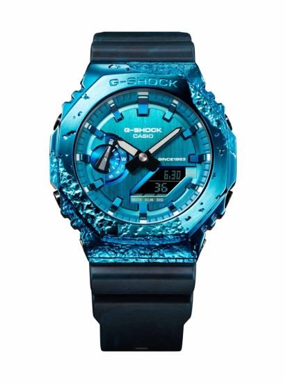 G shock best sale watch blue colour